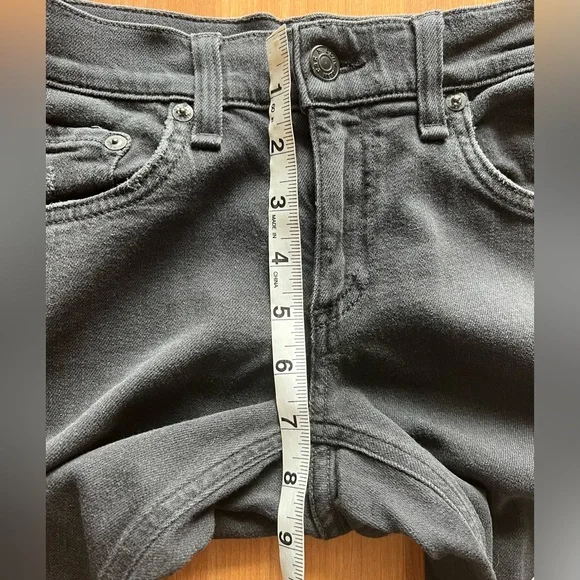 Rag & Bone Jean Size 25 Soft Rock Distressed Skinny Jeans Made in USA - Picture 4 of 11